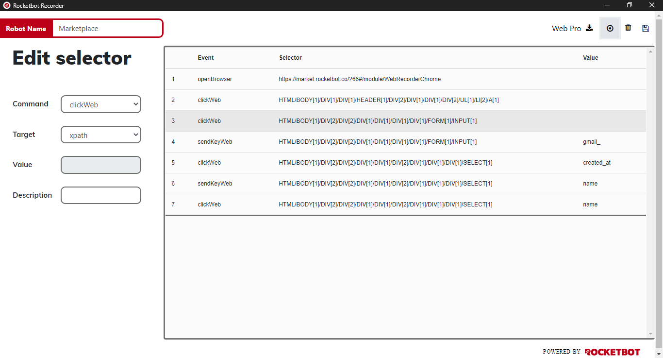 Web Recorder